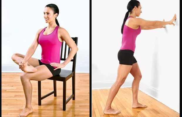 Do these simple moves frequently to ease post-run pain and avoid injury.