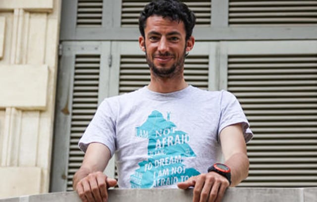 Kilian Jornet, shown earlier this decade, is one of the world’s top ultrarunners. GUILLEM CASANOVA