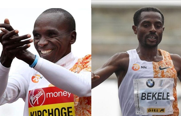Kipchoge and Bekele to face showdown at London Marathon