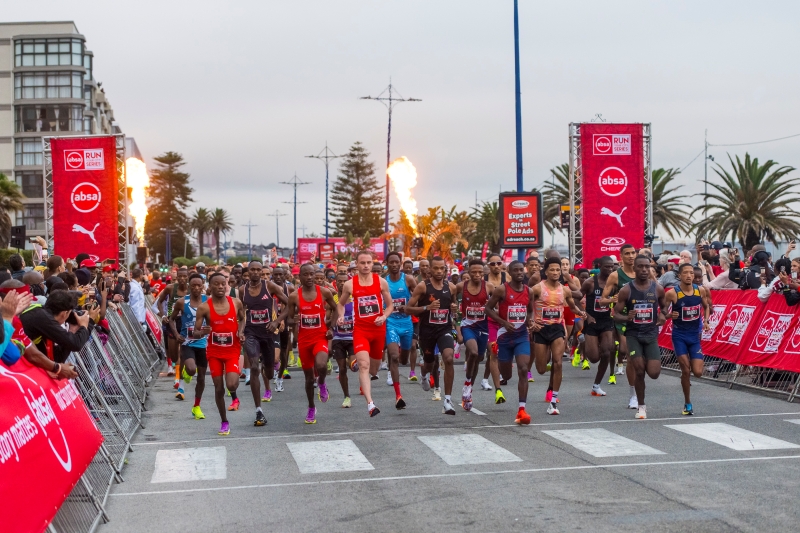 Absa RUN YOUR CITY GQEBERHA 10K START 2025 by Anthony Grote